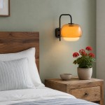 Jovynth Nordic Colorful Double-Layered Glass Wall Sconce