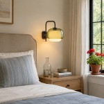 Jovynth Nordic Colorful Double-Layered Glass Wall Sconce