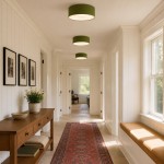 Toren Modern Linen Fabric Drum Flush Mount Ceiling Light
