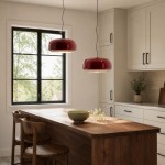 Vexlynn Scandinavian Round Dual-Layer Tinted Glass Pendant Light