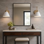 Ferm Minimalist Industrial Tapered Sconce