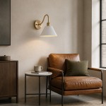 Ferm Minimalist Industrial Tapered Sconce