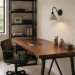 Ferm Minimalist Industrial Tapered Sconce