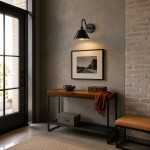 Ferm Minimalist Industrial Tapered Sconce