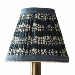 Orphelyx French Brass Fabric Shade Sconce Light