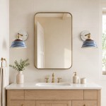 Colin Vintage Decorative Pattern Ceramic Brass Wall Sconce