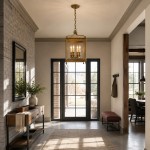 Leroy Vintage Metal 4-Light Lantern Pendant Light