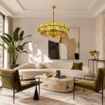 Harold Vintage Design-Forward Color Glass  Chandelier