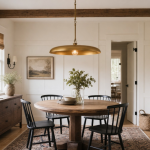 Leila Industrial Rustic Bronze Cone Shade Pendant Light