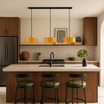 Xavier Modern Glossy Ceramic Drum Pendant Light