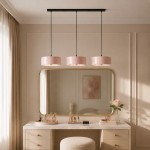 Xavier Modern Glossy Ceramic Drum Pendant Light