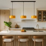 Xavier Modern Glossy Ceramic Drum Pendant Light
