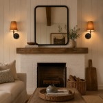 Alfred Farmhouse Rattan Brass Wall Sconce