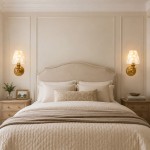 Joel Retro Brass Shell Shade Wall Sconce