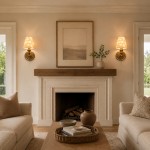 Joel Retro Brass Shell Shade Wall Sconce