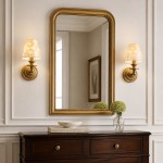 Joel Retro Brass Shell Shade Wall Sconce