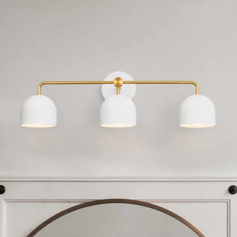 Astair Nordic Metal Multicolored Vanity Sconce