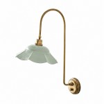Enzo Elegant Vintage Bloom Metal Wall Sconce