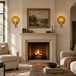 Irvin Antique Brass Shell Candlestick Wall Sconce