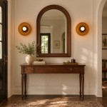 Vega Retro Bowl Shade Wall Sconce
