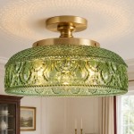 Priya Farmhouse Glass Kitchen Ceiling/Pendant Lighting