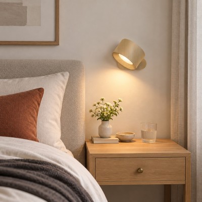 Ozoo Rechargeable Wall Mounted Reading Lights for Bedroom