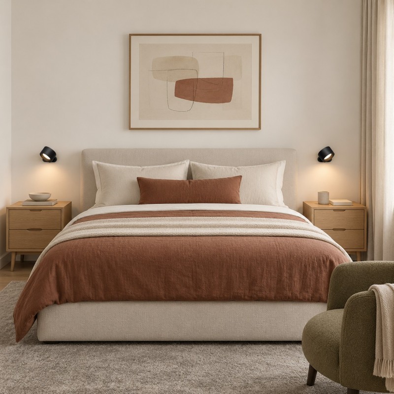 Ozoo Rechargeable Wall Mounted Reading Lights for Bedroom