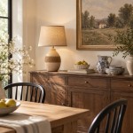 Rocco Handmade Simple Rustic Ceramic Table Lamp