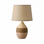 Rocco Handmade Simple Rustic Ceramic Table Lamp