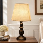 Catalina Modern Wavy Glass Petal Fazzo Table Lamp