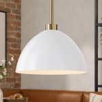 Vylith Brass Cognac Glass Single Hanging Lamp