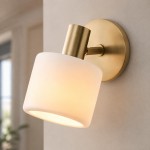 Aura Modern Porcelain Sconce