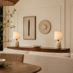 Iverna Mini Boho Hand-Painted Ceramic End Table Lamp