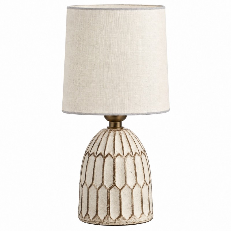 Iverna Mini Boho Hand-Painted Ceramic End Table Lamp