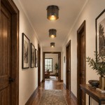 Damon Vintage Cylinder Fluted Metal Flush Mount Ceiling Light
