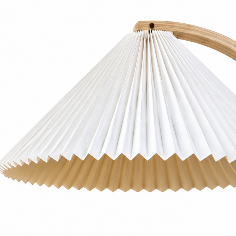 Anamika Vintage Mid Century Wooden Floor Lamp