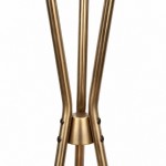 Kimaya Japanese Wabi Sabi Wood Tripod Floor Lamp