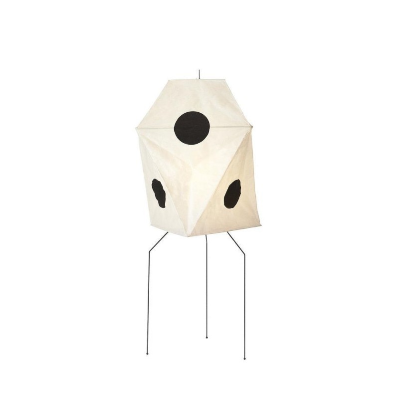 Kiran Minimalist Wabi-sabi Tripod Floor Lamp