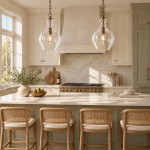 Yates Industrial Clear Glass Pendant Light