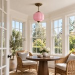 Conran Vintage Milk Glass Lantern Eloise Ceiling Light