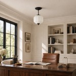 Conran Vintage Milk Glass Lantern Eloise Ceiling Light