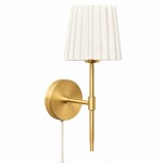 Ozir Pleated Shade Wall Sconce