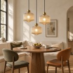 Bullard Modern Diamond Glass Pendant Light