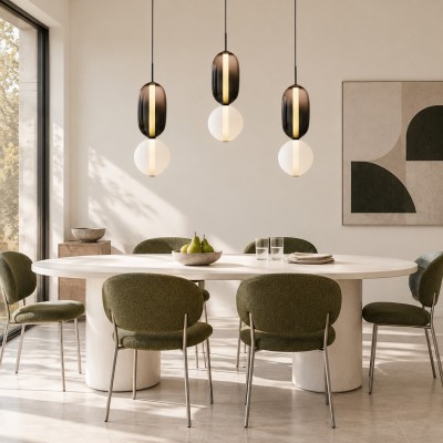 Caterina Modern Colorful Candied Glass Pendant Light