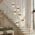 Caterina Modern Colorful Candied Glass Pendant Light