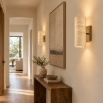 Yorix Modern Vertical Cylinder Tube Metal Finish Wall Light