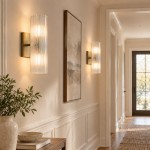 Yorix Modern Vertical Cylinder Tube Metal Finish Wall Light