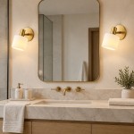 Aura Modern Colorful Adjustable Porcelain Shade Brass Wall Lamp