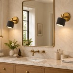 Aura Modern Colorful Adjustable Porcelain Shade Brass Wall Lamp