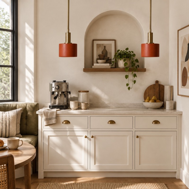 Aura Modern Porcelain Pendant Light